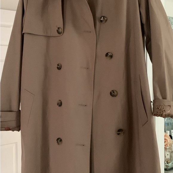 Lauren Ralph Lauren Jackets & Blazers - Lauren Ralph Lauren Double-Breasted Brown Trench Coat